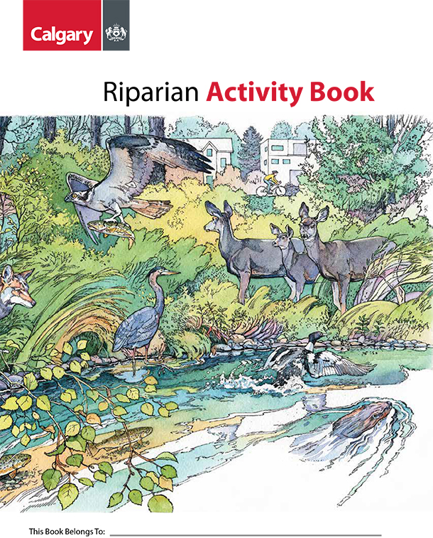 Cover of Riparian activity book