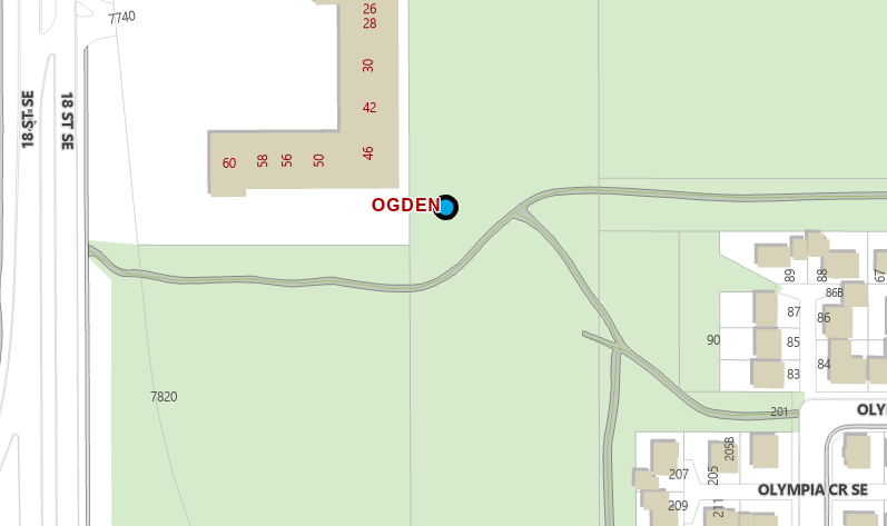 Ogden missing shopping connection link location map
