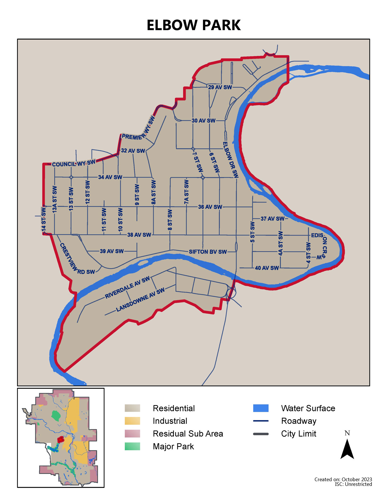 Elbow Park profile