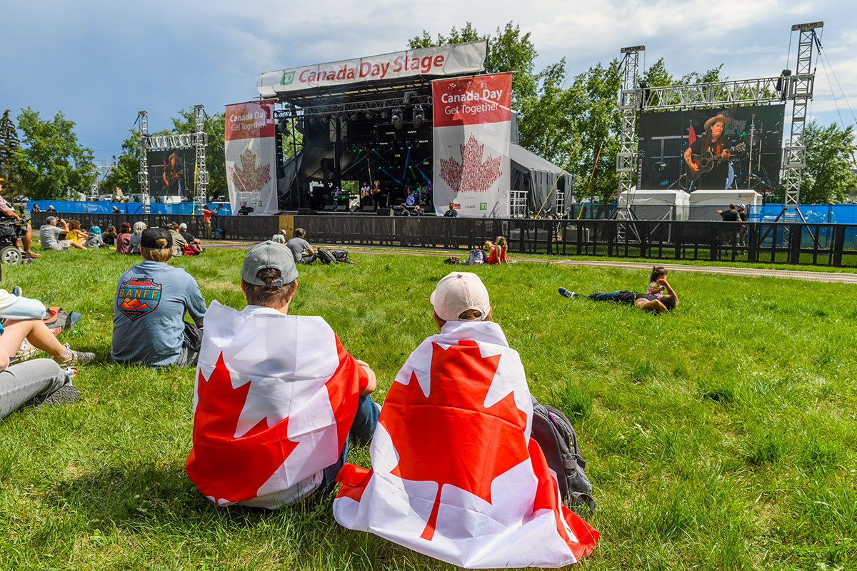 Canada Day celebrations in Calgary