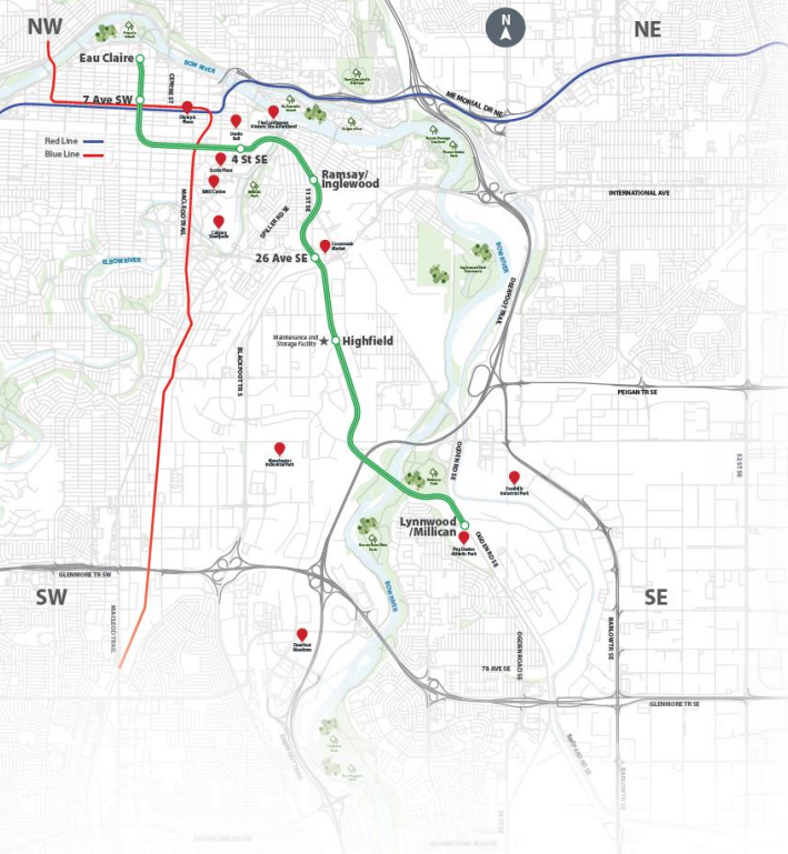 The new Phase 1 of the Green Line project: "Building the Core"