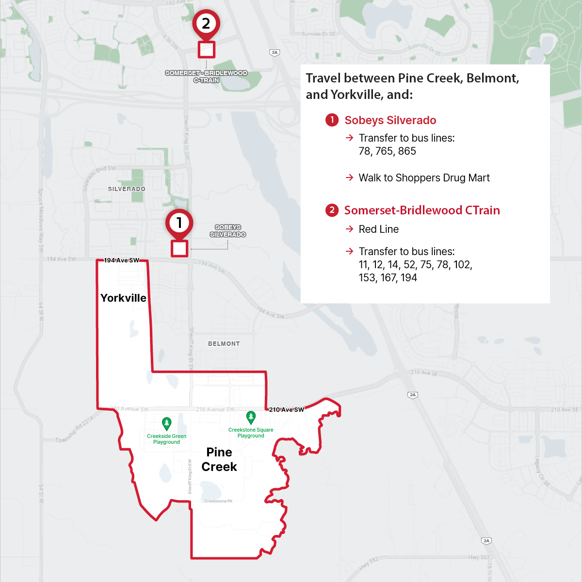 Ward 13 On Demand Transit Coverage