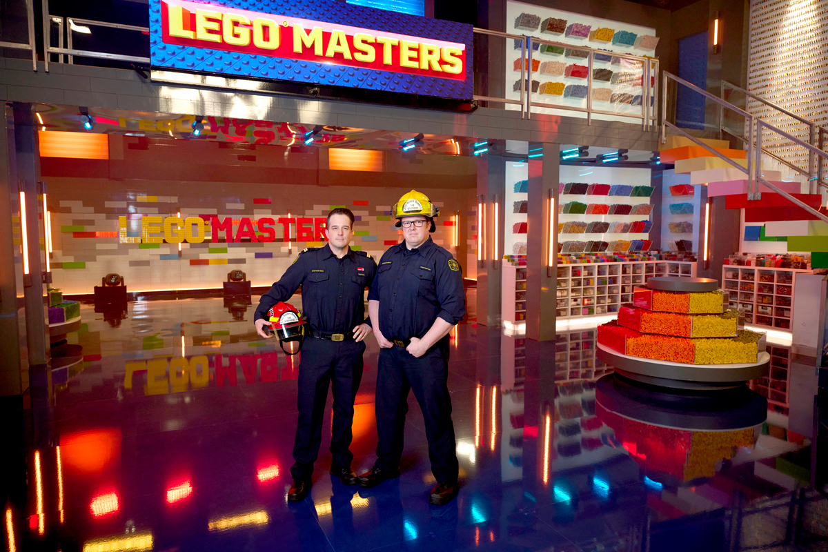 Lego Masters Stephen Joo and Stephen Cassley