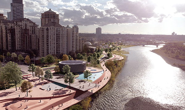 Riverwalk rendering